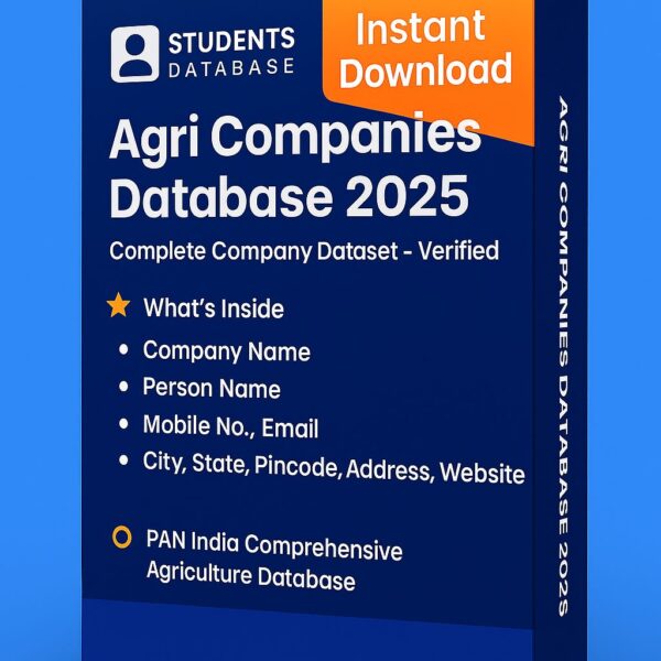 Agri Companies Database 2025
