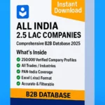 All India 2.5 Lac Companies