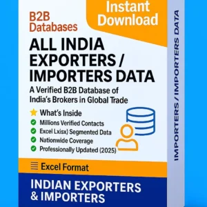 All India Exporters / Importers Data