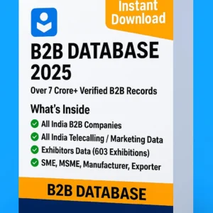 All India B2B Companies Data