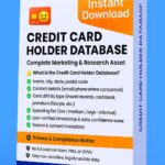 Credit Card Holder Database