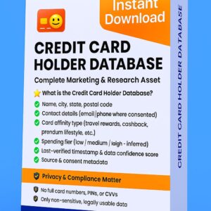 Credit Card Holder Database