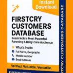 FirstCry Customers Database