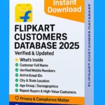 Flipkart Customers Database 2025