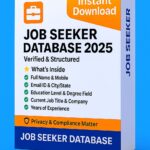 Job Seeker Database 2025