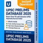 UPSC Prelims Database 2025